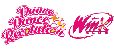 Dance Dance Revolution Winx Club logo for Wii
